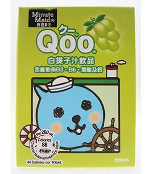 美粒果白提子汁 6x200ml