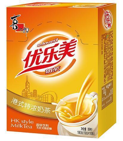 优乐美盒装奶茶 - 港式190g